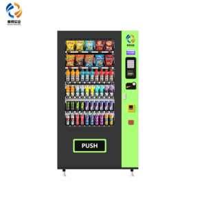60 slots small screen drinks and snacks vending machine