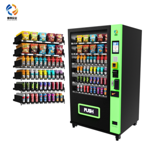 60 slots 7.1 inch Screen Refrigerated Drink Snack Vending Machine