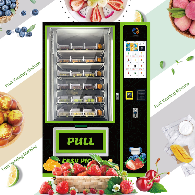 Miracle Refrigerated Lift Combo Vending Machine (2)