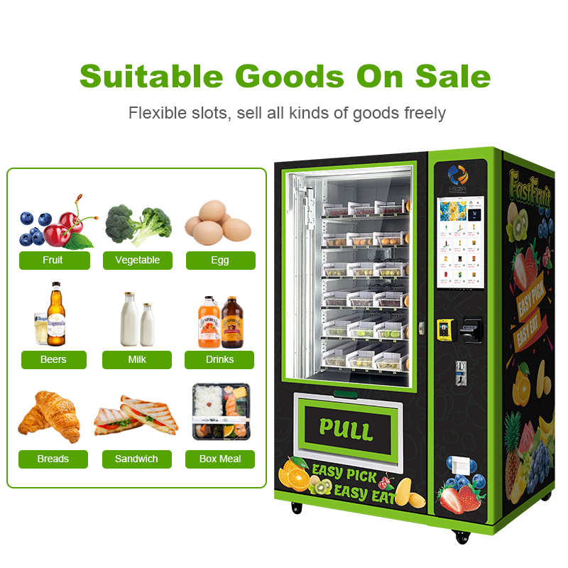 Miracle Refrigerated Lift Combo Vending Machine (6)