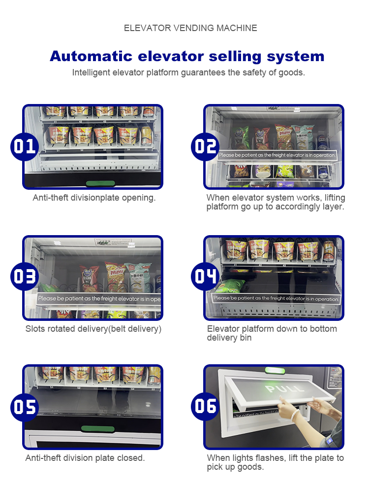 Vertical Lift Vending Machine 7