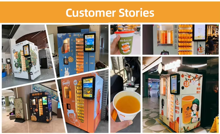 fresh orange juice vending machine 6