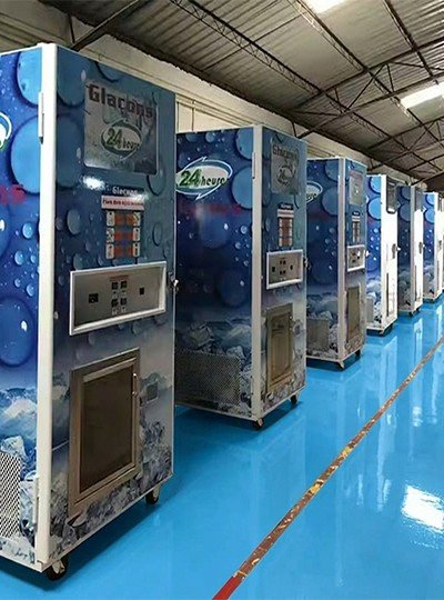 automated ice vending machine