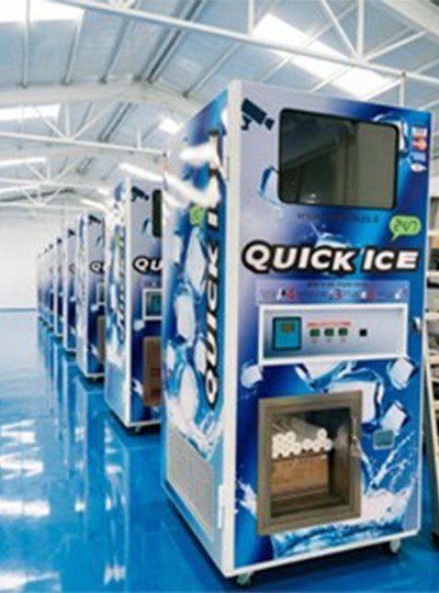 automatic ice vending machine