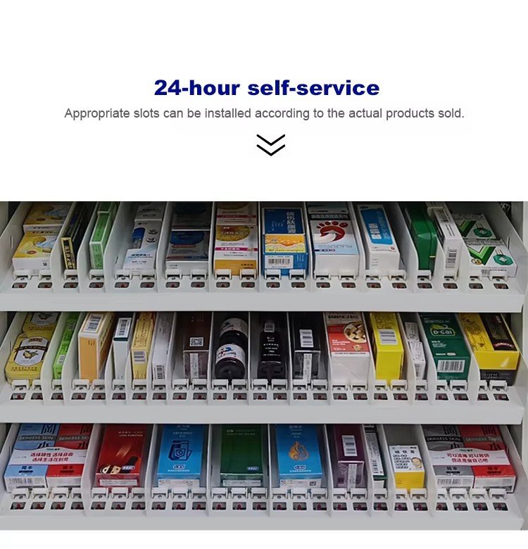 Curated OTC Medicine Product Assortment in Pharmacy Vending Machine