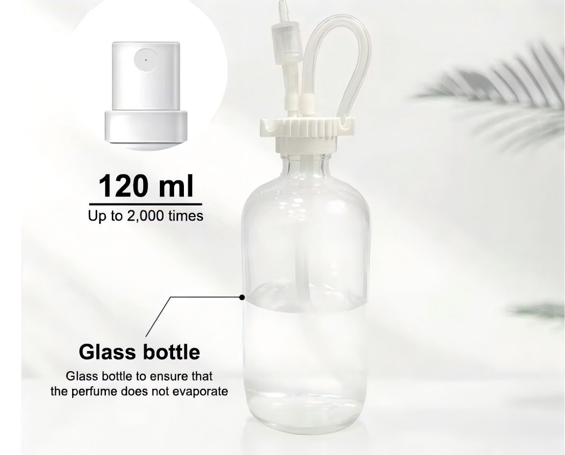 120ml perfume bottle compatible with AZ-Perfume vending machine fragrance slot standard size