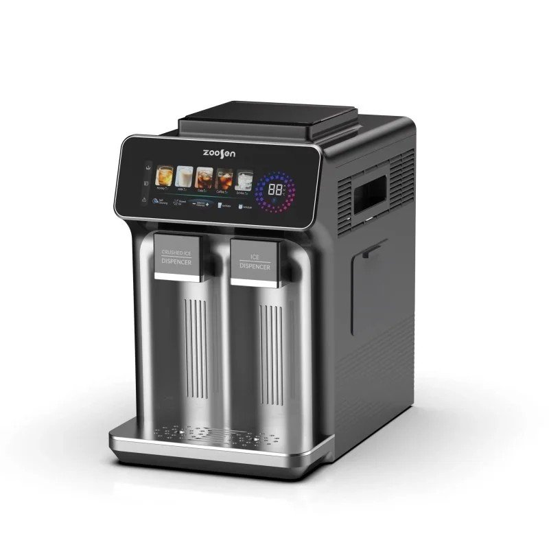 AZ-ICM20 3-in-1 commercial ice maker large touchscreen
