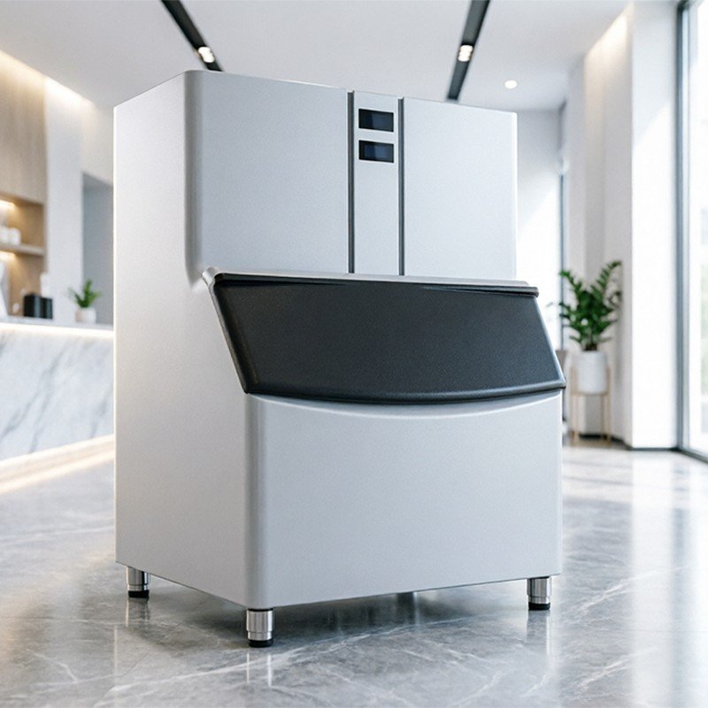 Split Unit Nugget Ice Machine — Heavy-Duty (800-1000 kg/day)