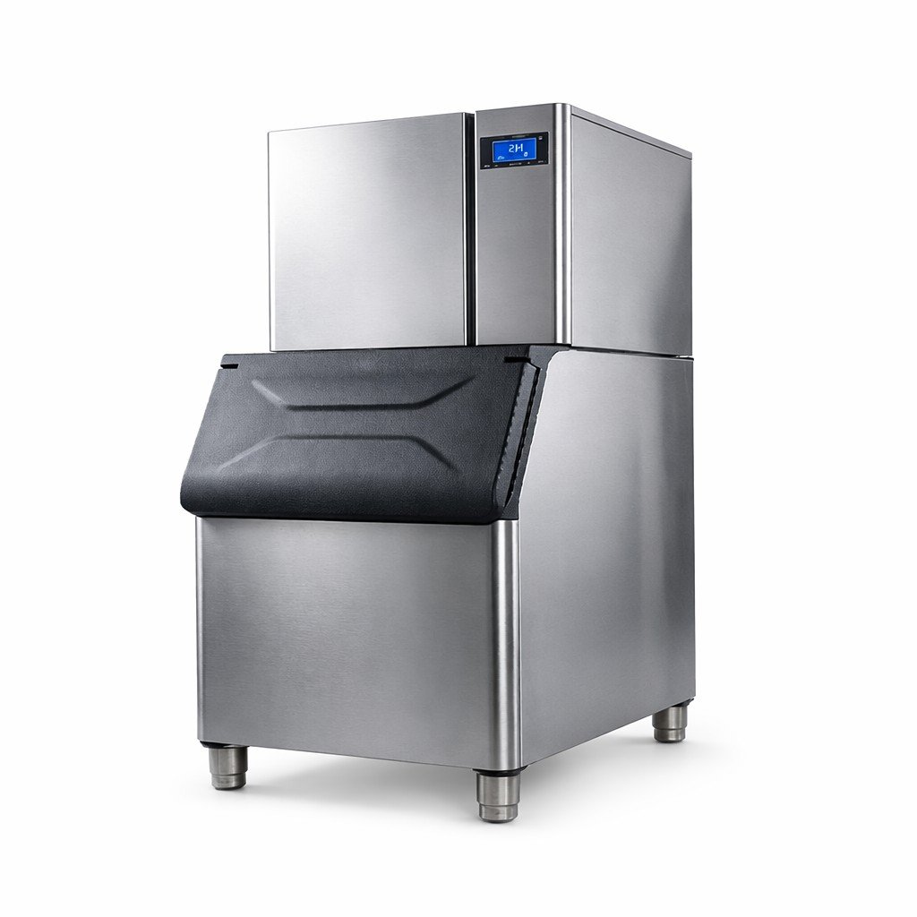 AZ-CIM150 commercial cube ice machine split-unit standard — 150 kg per day