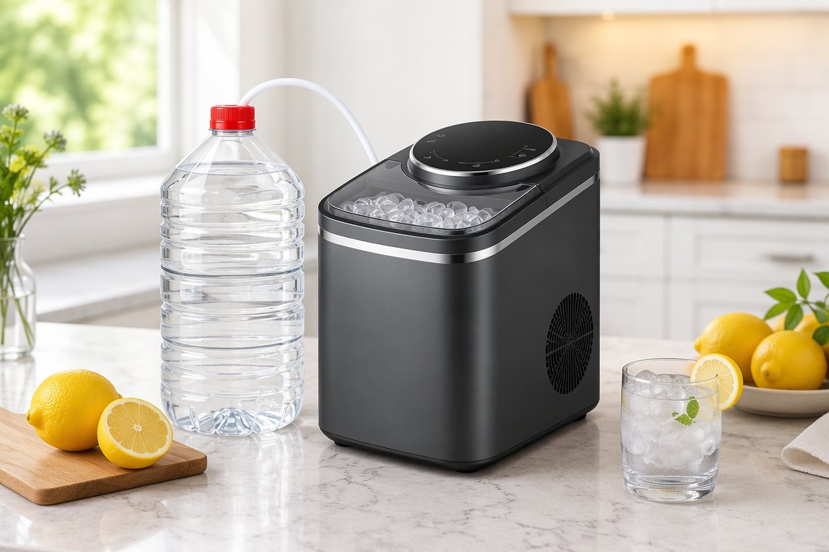 AZ-ICM Countertop Square & Crescent Ice Makers Banner