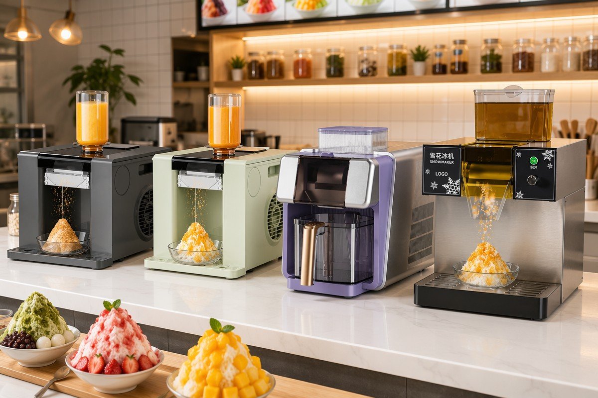 SHMIRACLE AZ-SFI commercial shaved ice machine — snow floss ice maker for dessert shops